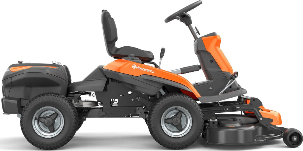 Husqvarna Accu-Frontmaaier R 200iX AWD Dualbatterij – Basismachine zonder Maaidek