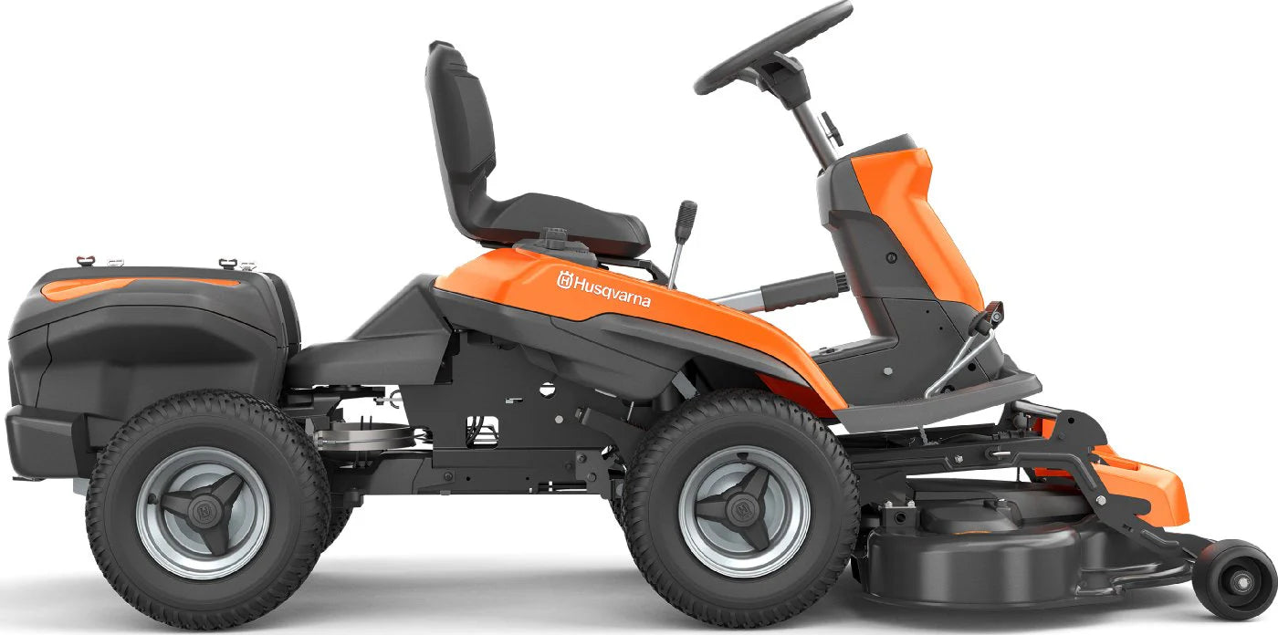 Husqvarna Accu-Frontmaaier R 200iX AWD Dualbatterij – Basismachine zonder Maaidek
