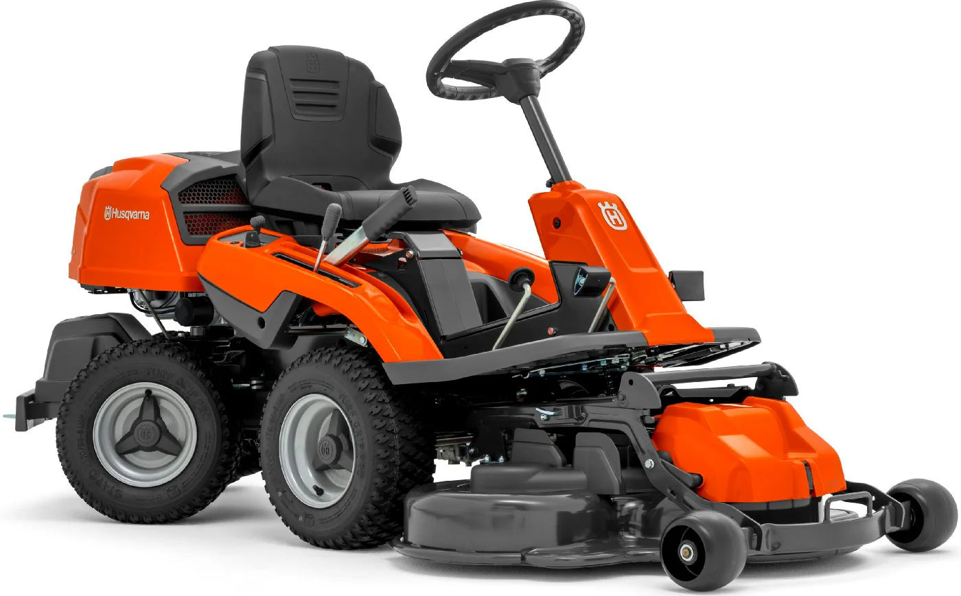 Husqvarna Profi-Frontmaaier R 214C met Combi 94 Maaidek – 13,6 PK