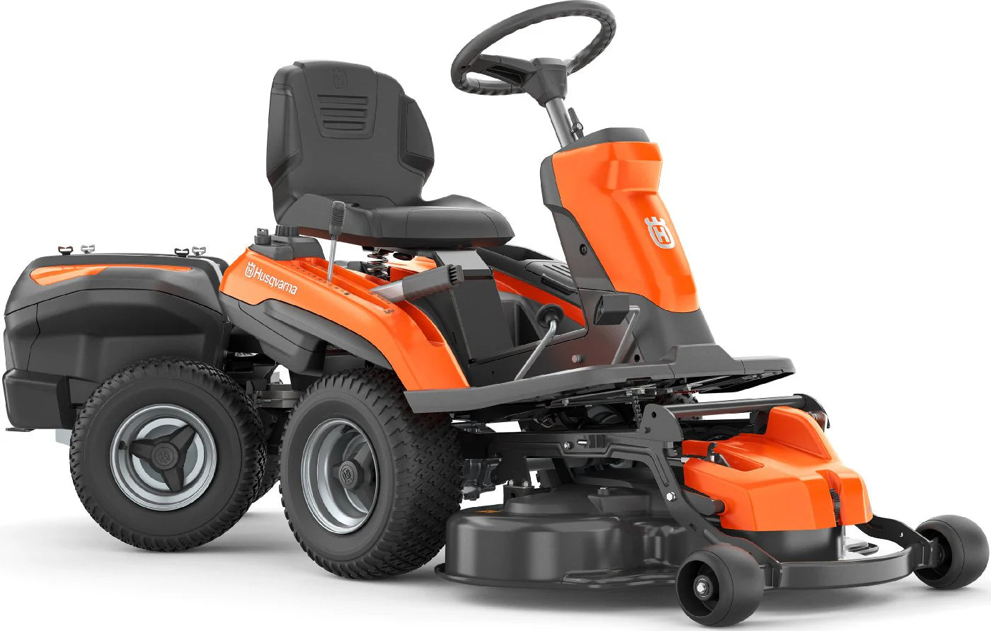 Husqvarna Accu-Frontmaaier R 200iX AWD Dualbatterij – Basismachine zonder Maaidek