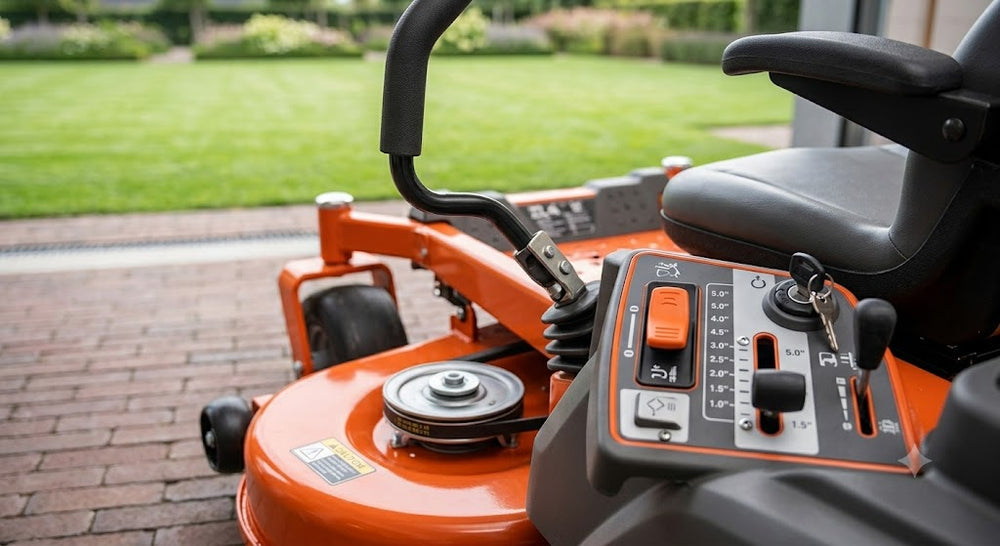 Boek een gratis proefrit op uw eigen gazon